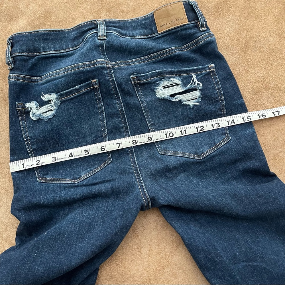 American Eagle Next Level Stretch High Rise Skinny Jeans Size 4 - Picture 11 of 16